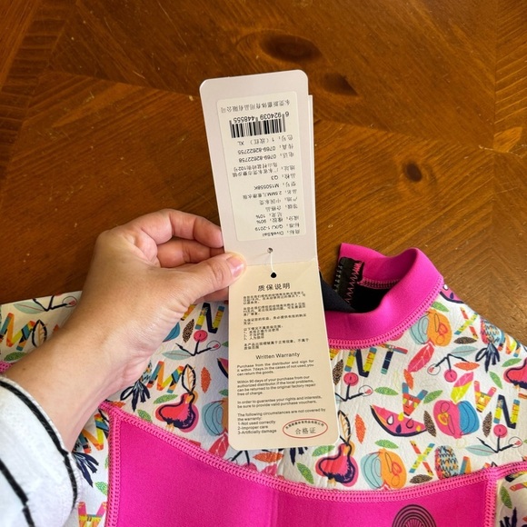 Dive & Sail Manta Surfing Wetsuit Kids Youth XL Pink  NWT - Picture 14 of 15